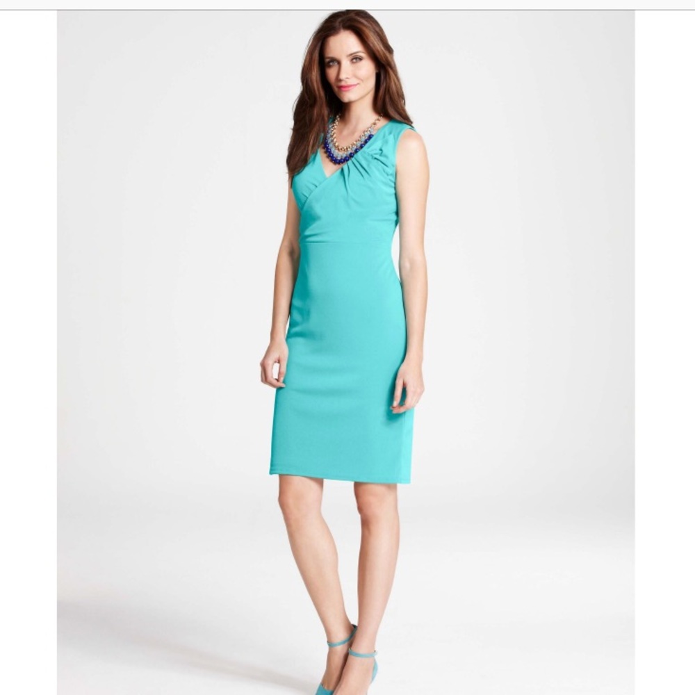 Turquoise Ann Taylor Dress